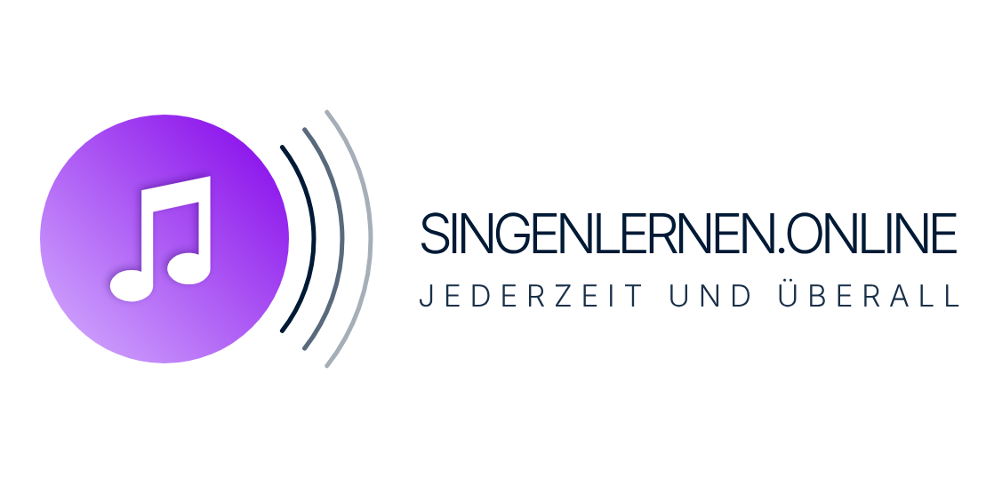Logo singenlernen.online – jederzeit und überall